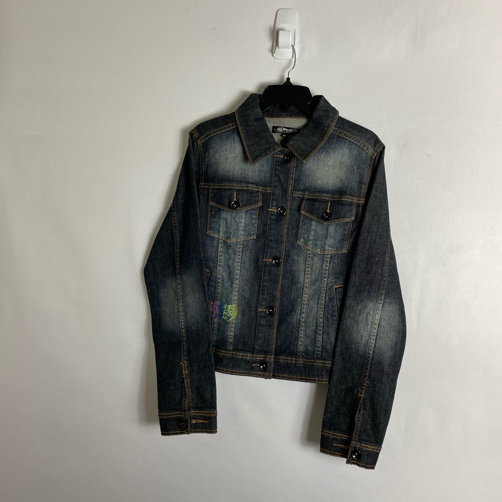 Ed Hardy jean jacket